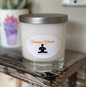 Simmer Down Relaxation Candle- Lavender Scented