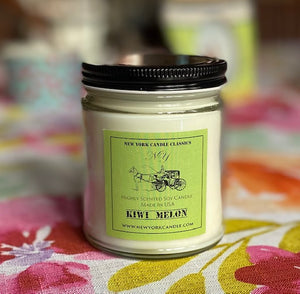 New York Candle- Kiwi Melon Scented Candle Jar