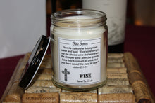 Load image into Gallery viewer, Bible Scents- Wine Scented Candle with Bible Verse - Fundaroma Candle