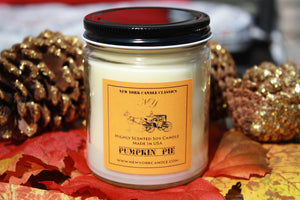 New York Candle- Pumpkin Pie Scented Candle Jar