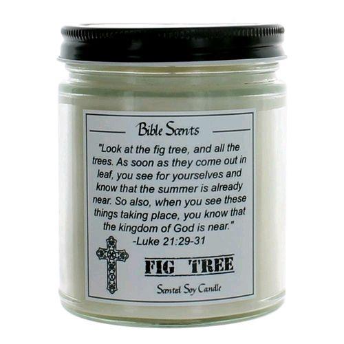 fig candle, Spiritual candle with bible verse- Christian gift idea