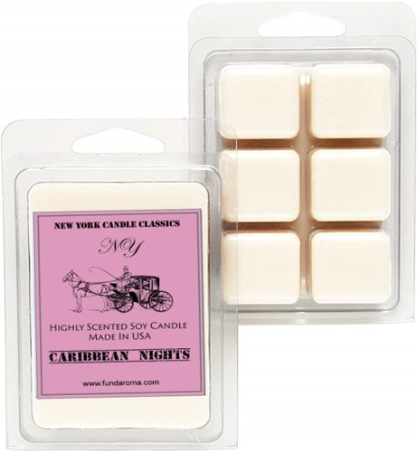 Strong scented soy wax melts tropical scent