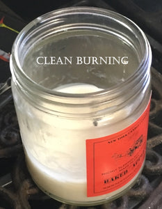 Clean burning candle