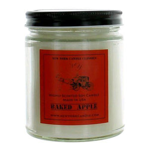 New York Candle- Baked Apple Scented Candle Jar - Fundaroma Candle