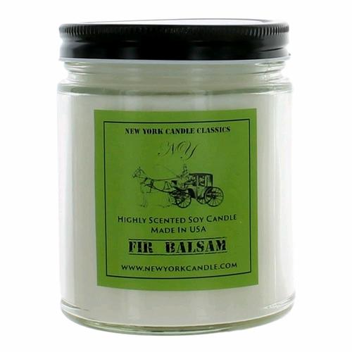 New York Candle- Fir Balsam Scented Candle Jar - Fundaroma Candle