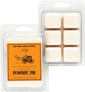 pumpkin scented soy wax melts for autumn