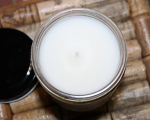 handmade scented jar candle