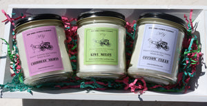 clean scents jar candle basket